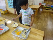 クレープ作り