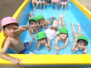 水あそび！
